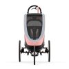 CYBEX ZENO Multisport Hands-Free Running Trailer Seat Pack in Silver Pink