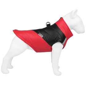 Pet Clothing Waterproof Reflective Dog Clothes Warm (Option: Red-3XL)